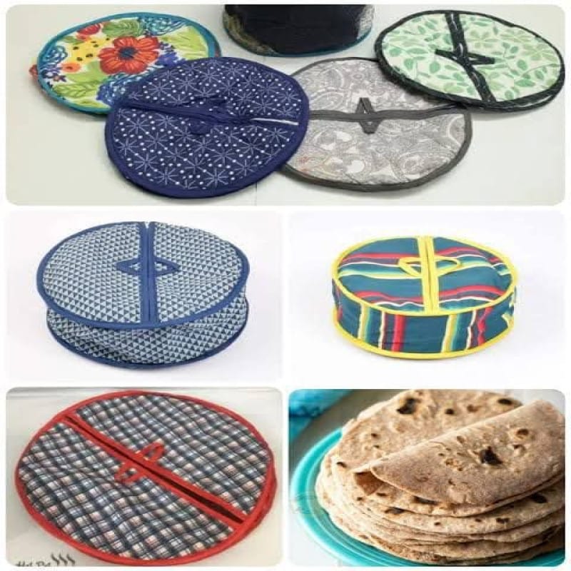Roti Zipper Storage Bag – Insulated & Reusable