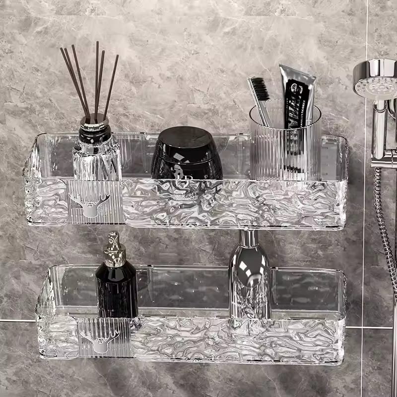 Bathroom Shelf Drain Rack