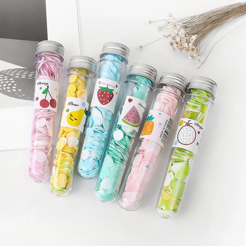 Flower Paper Soap in Portable Tube