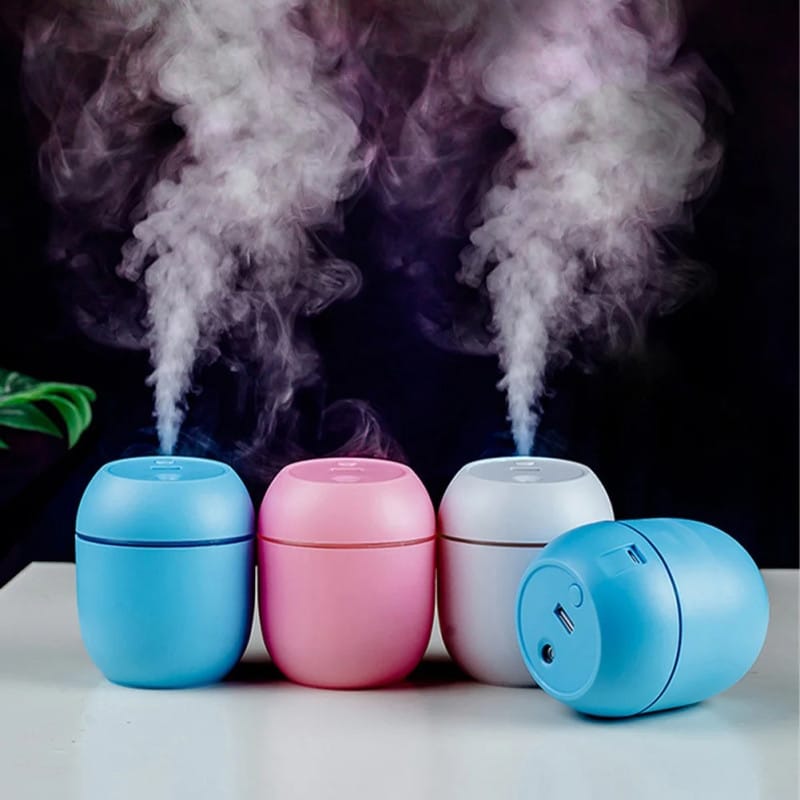 Portable Mini USB Air Humidifier with LED Night Light