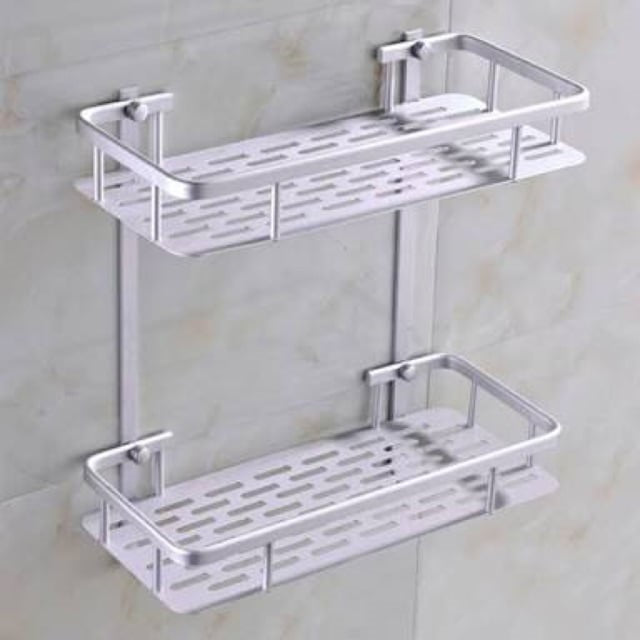 Aluminum Wall Shelf – Space-Saving Storage Organizer