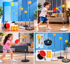 Kids Table Tennis Trainer Set with 2 Paddles