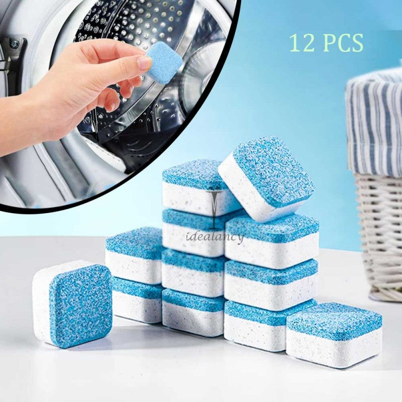 12-Piece Washing Machine Cleaning Tablets
