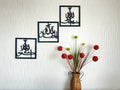 3-Piece Tasbih-e-Fatima Islamic Wall Frames