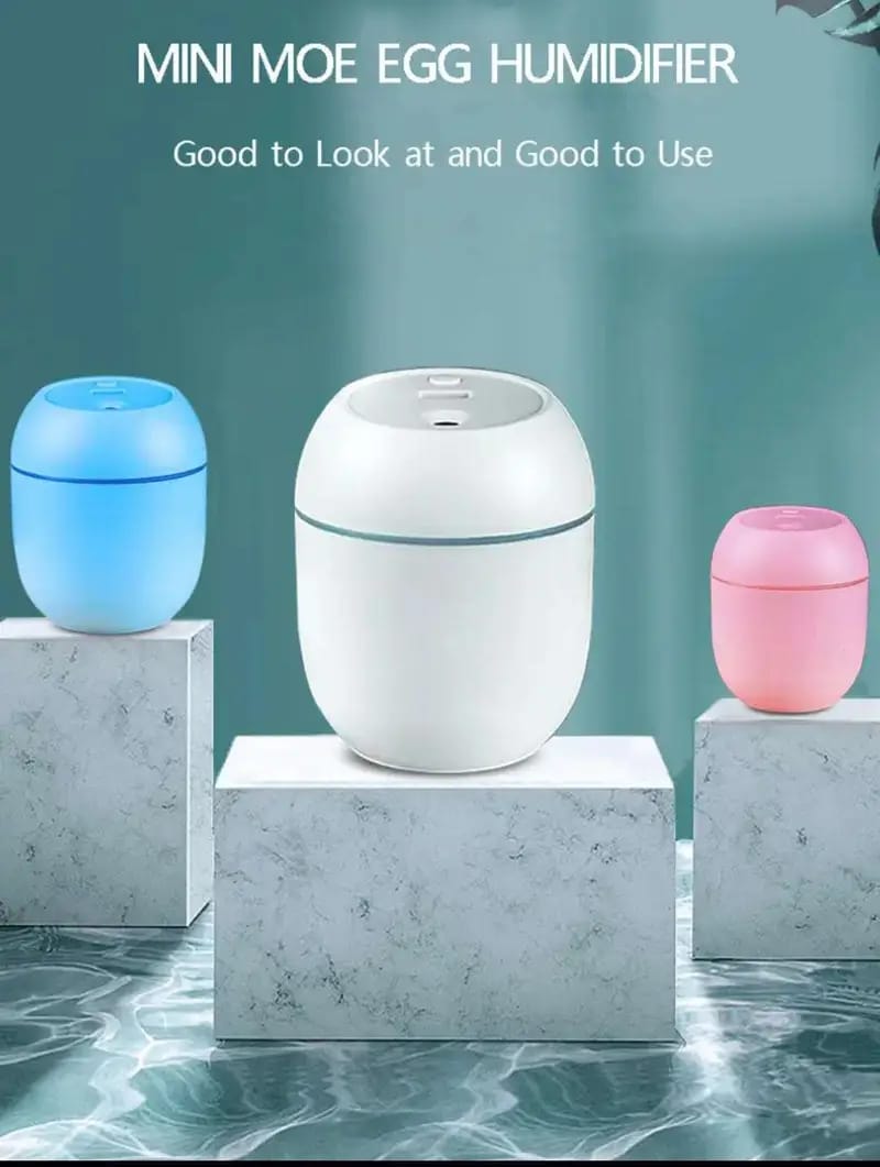 Portable Mini USB Air Humidifier with LED Night Light