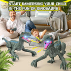 RC Walking Dinosaur Toy with Lights & Sounds
