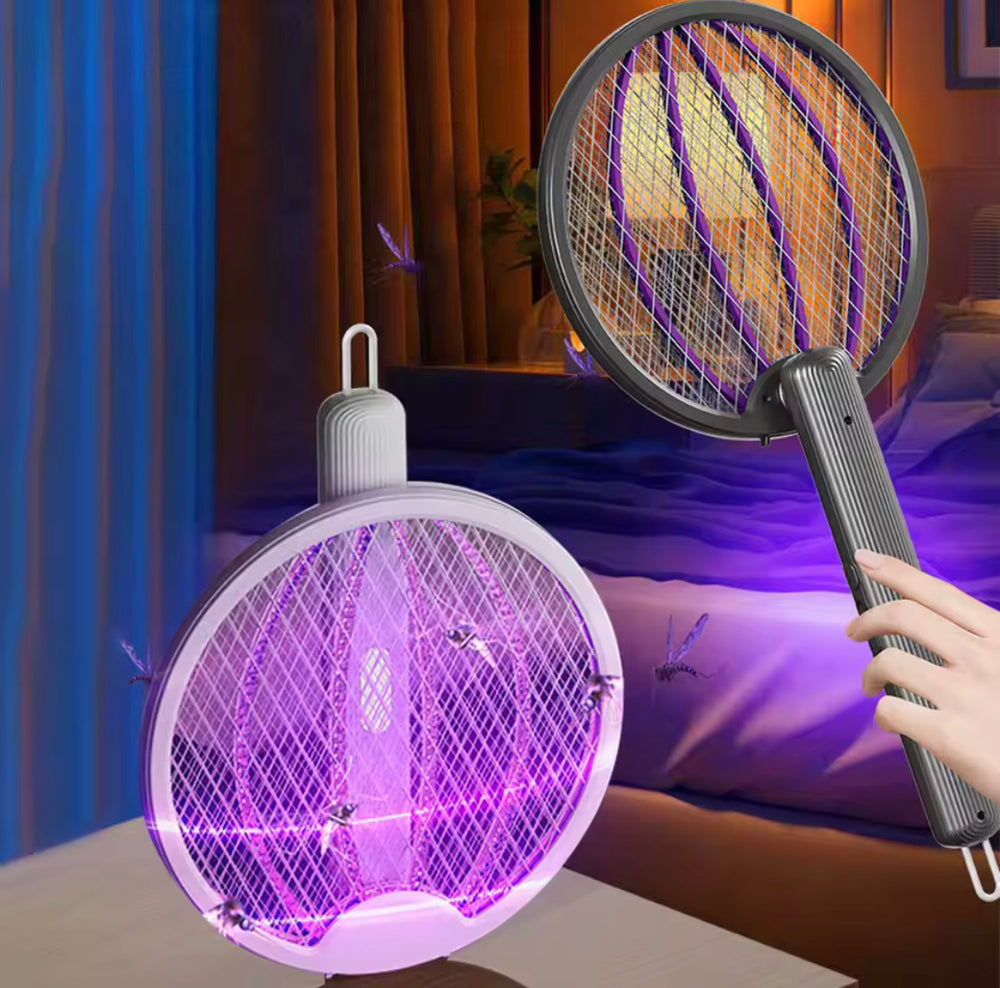 Foldable Rechargeable Electric Mosquito Swatter