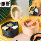 4-Grid Spice Storage Box – Kitchen Organizer