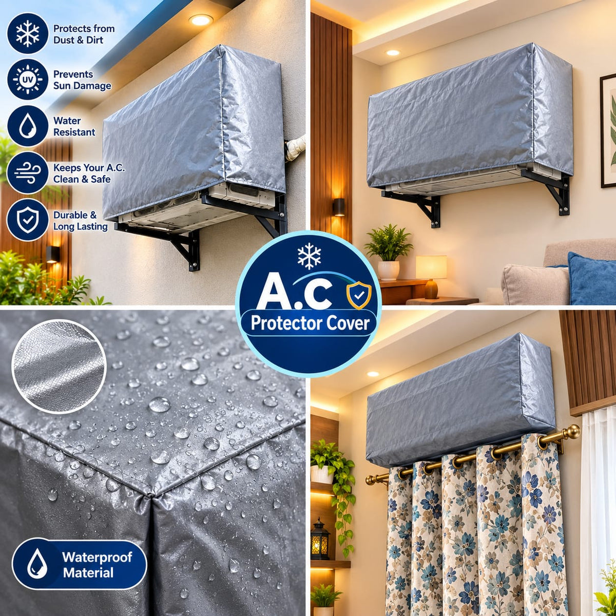 AC Dustproof & Waterproof Cover