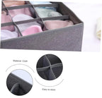 24-Cell Socks &amp; Underwear Storage Organizer
