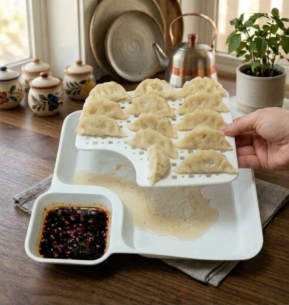 2-in-1 Snack & Dip Plate