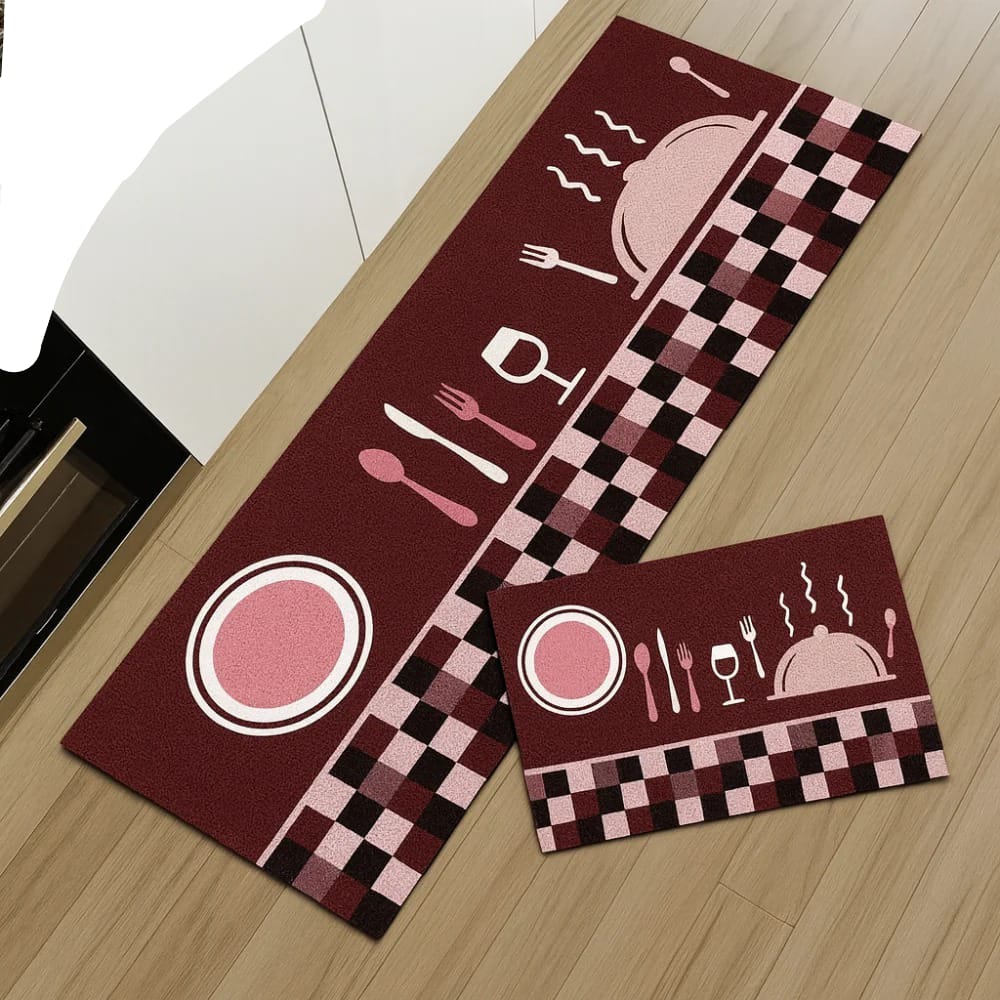 2-Piece Non-Slip Floor Mat Set – Comfort  Safety for Your Home