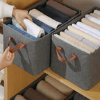 Foldable Jeans Organizer with Rod