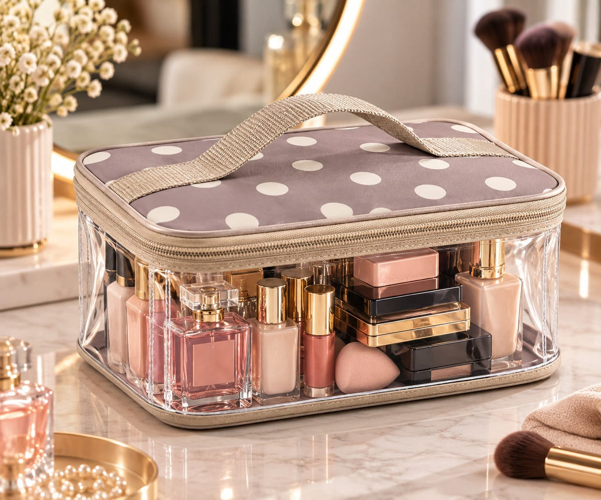 Transparent Cosmetic Organizer