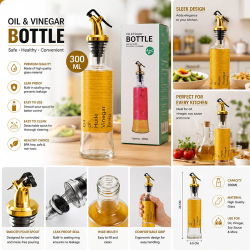 300ml Oil & Vinegar Dispenser Bottle
