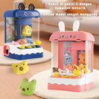 Mini Rabbit Claw Machine Toy with Lights