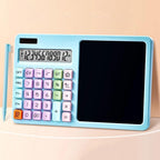 12-Digit Calculator with LCD Writing Tablet