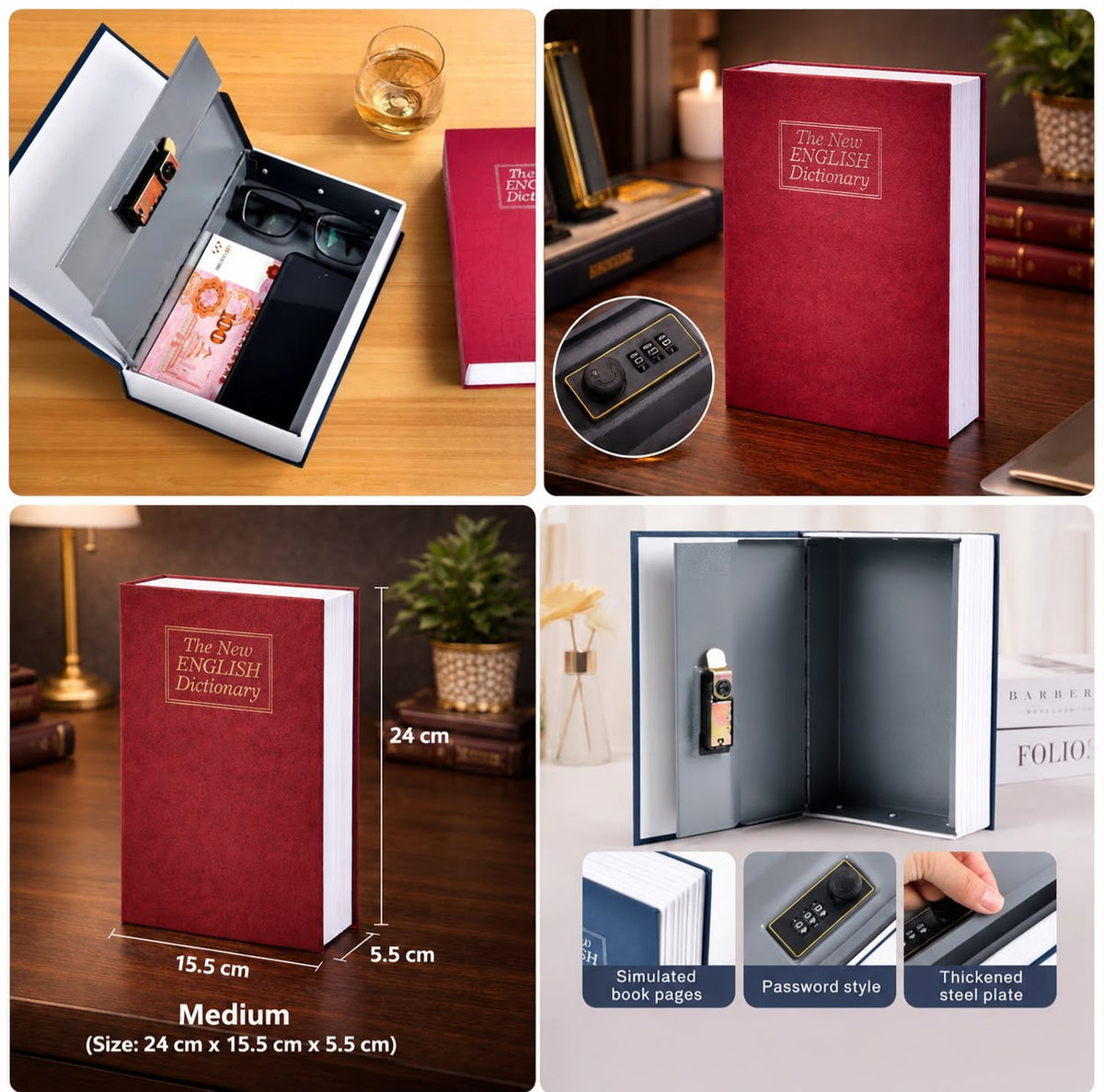 Book Locker – Secure Storage Box