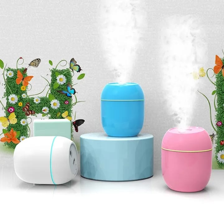 Portable Mini USB Air Humidifier with LED Night Light