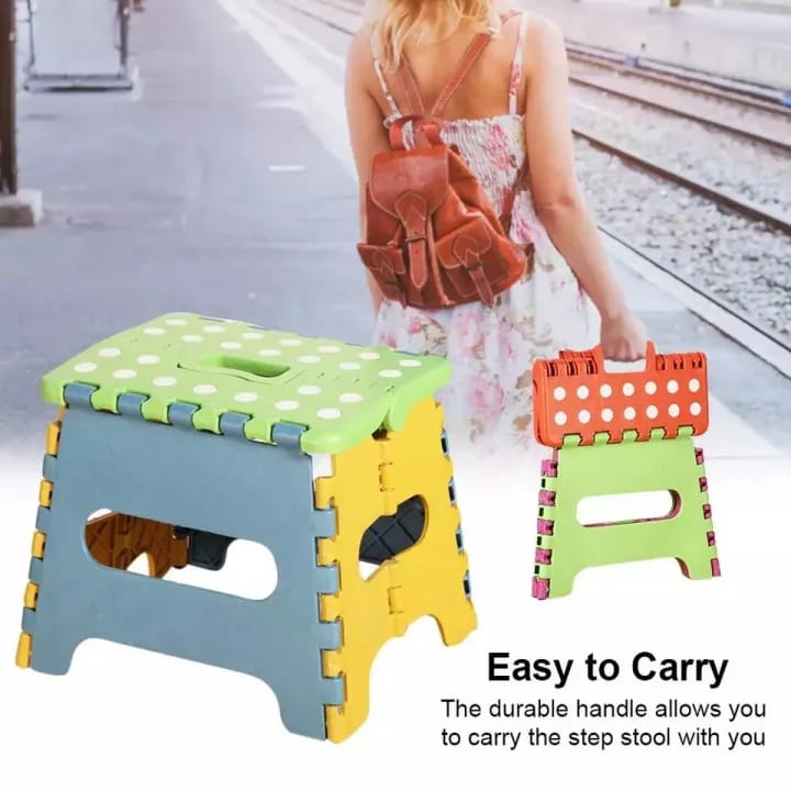 Folding Plastic Step Stool – Durable Easy Foldable