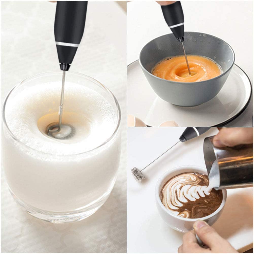 2-in-1 USB Rechargeable Coffee Frother & Egg Beater