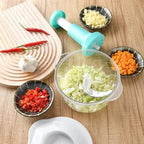 Manual Garlic Press Multifunctional Food Chopper