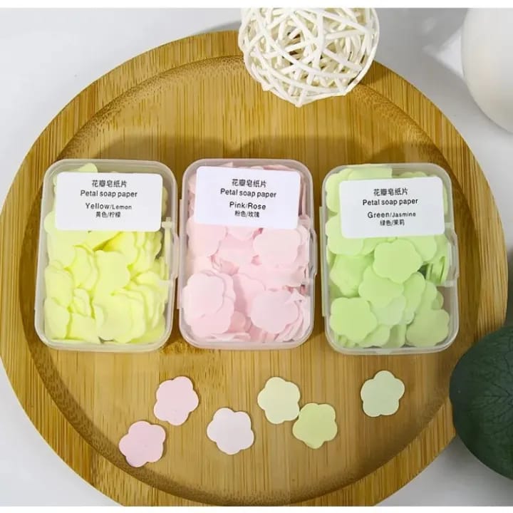 Disposable Flower Soap Paper Flakes