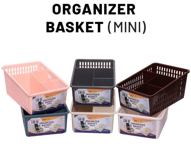 Mini Storage Organizer Basket