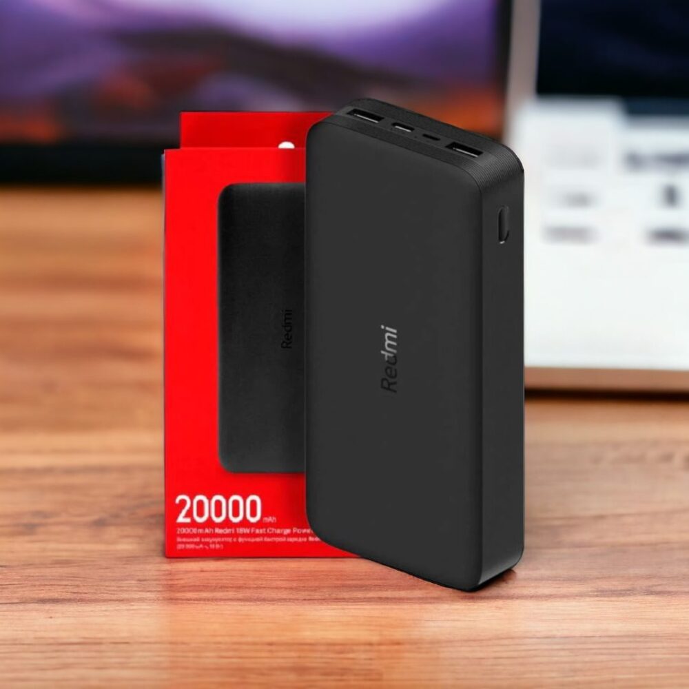 Redmi 20000mAh Power Bank 18W Fast Charging