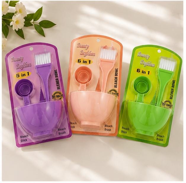 6-in-1 Facial Bleach Mixing Bowl Set