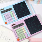 12-Digit Calculator with LCD Writing Tablet