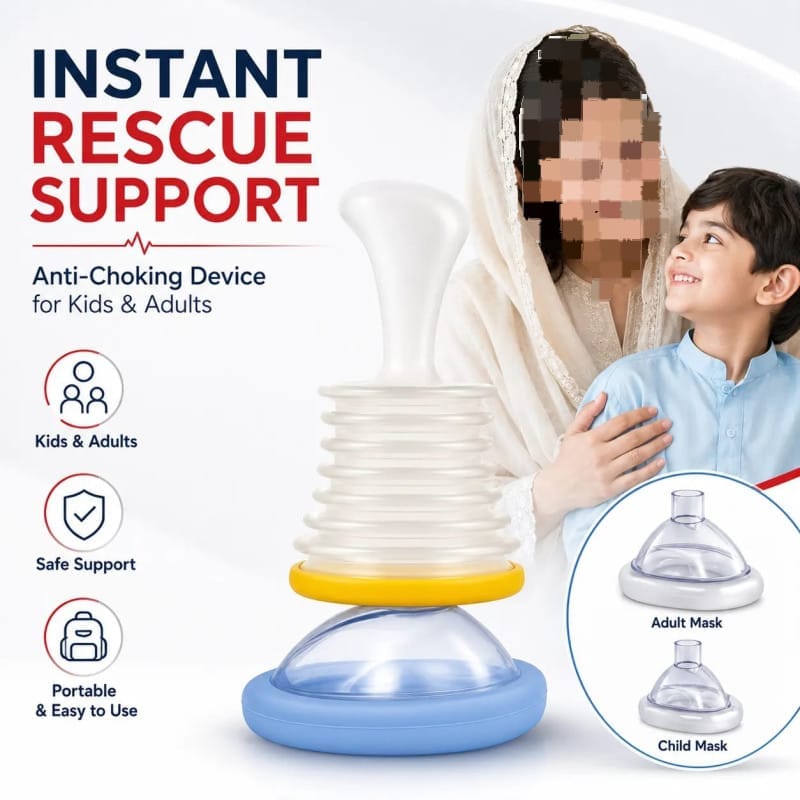 Anti-Choking Rescue Mask – Emergency Safety Device