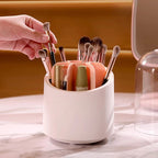 360° Rotating Makeup Brush Storage Box