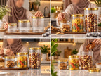 Crown 3-Piece Airtight Storage Containers