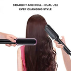 Electric Hair Straightener &amp; Curler