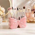 Bow Brush Holder – Stylish Storage Organizer