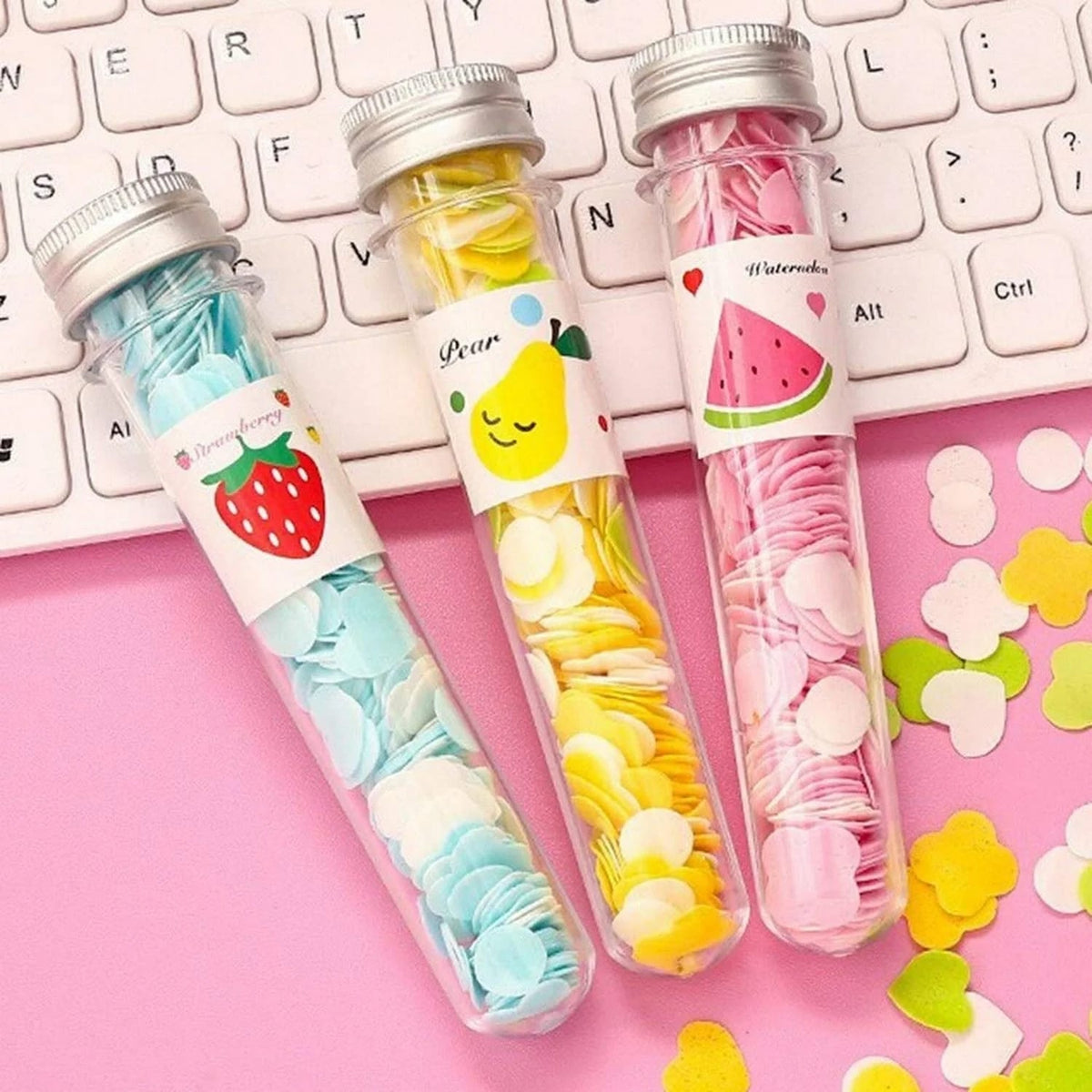 Flower Paper Soap in Portable Tube