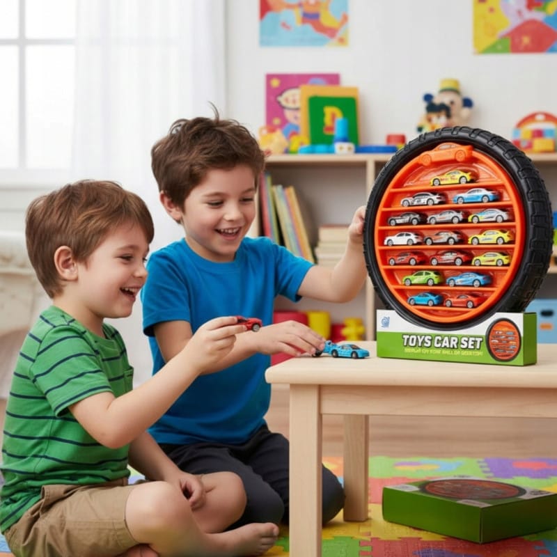 Springs 13-Piece LED Toy Cars Set