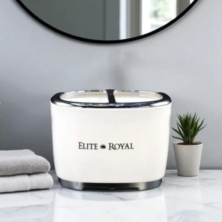 4-Piece Elegant Bathroom Accessories Set