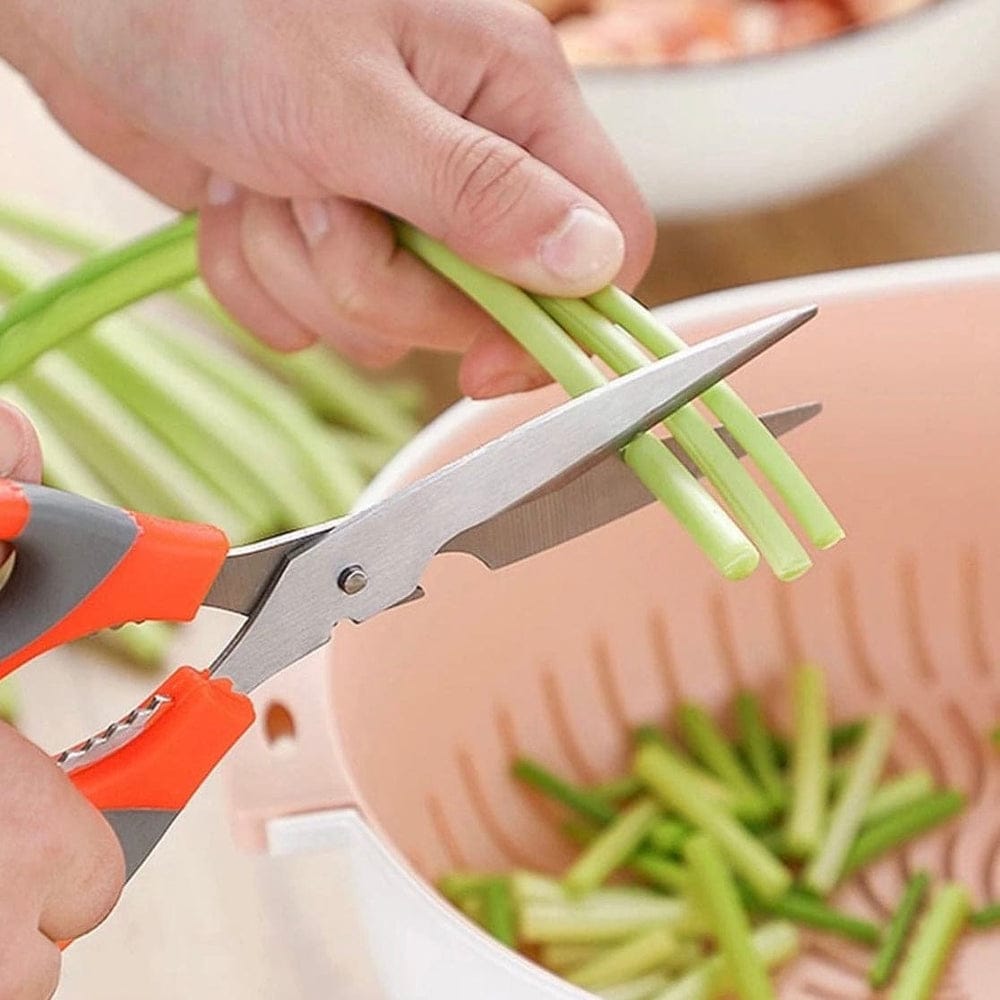 Stainless Steel Vegetable Cutting Scissors