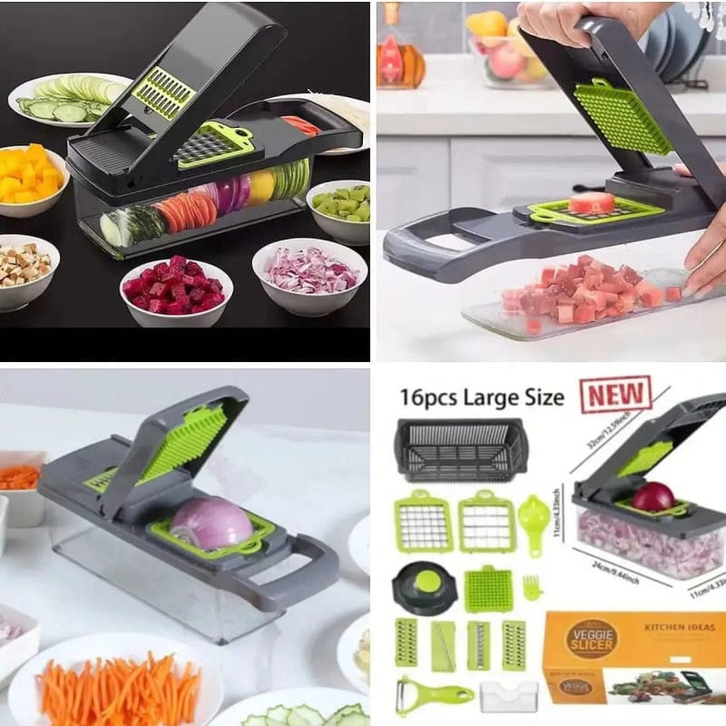 16-in-1 Multifunctional Vegetable Chopper