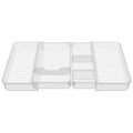 Clear Makeup Drawer Organizer – Shallow Vanity Storage Tray