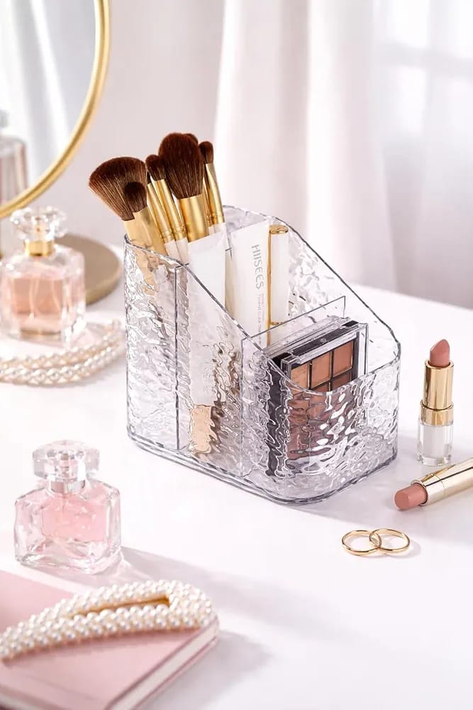Acrylic Multi-Purpose Desk Organizer