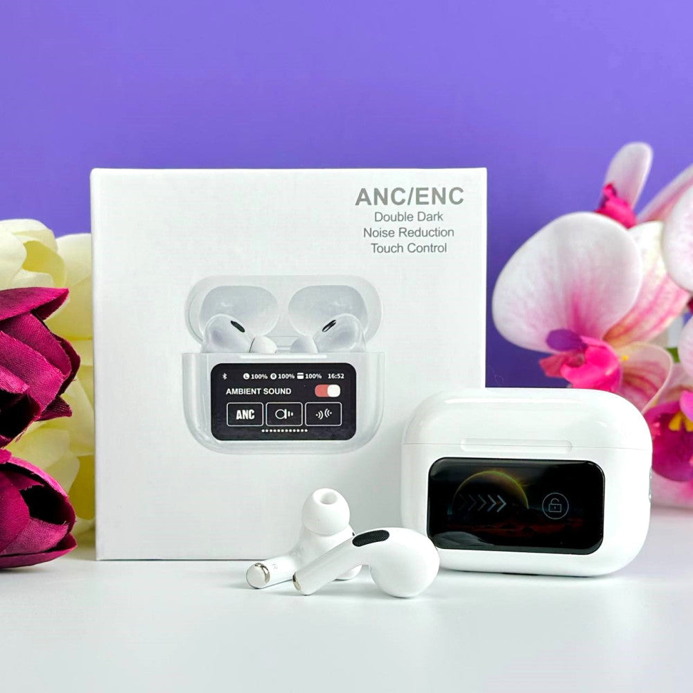 A9 Pro Touch Screen Wireless Earbuds