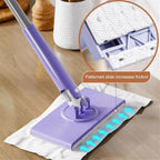 Automatic Cloth-Changing Mini Mop – 360° Rotating Head
