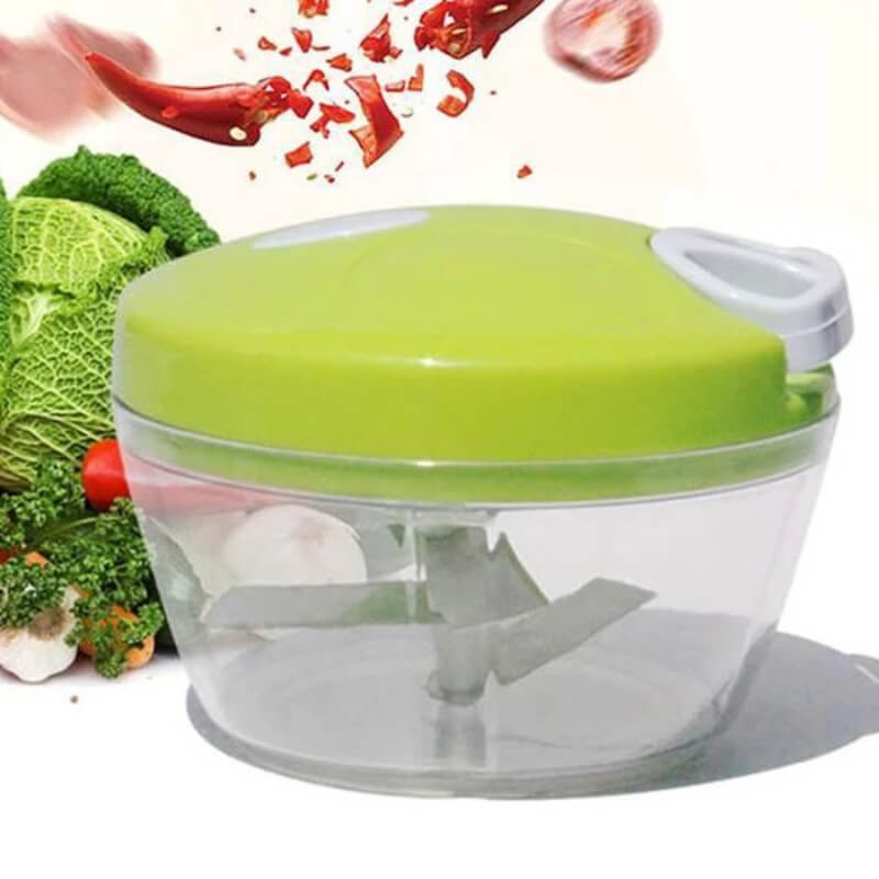 3-Blade Handy Manual Vegetable Chopper