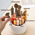 360° Rotating Makeup Brush Storage Box