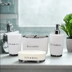 4-Piece Elegant Bathroom Accessories Set