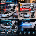2-in-1 RC Transforming Car Robot