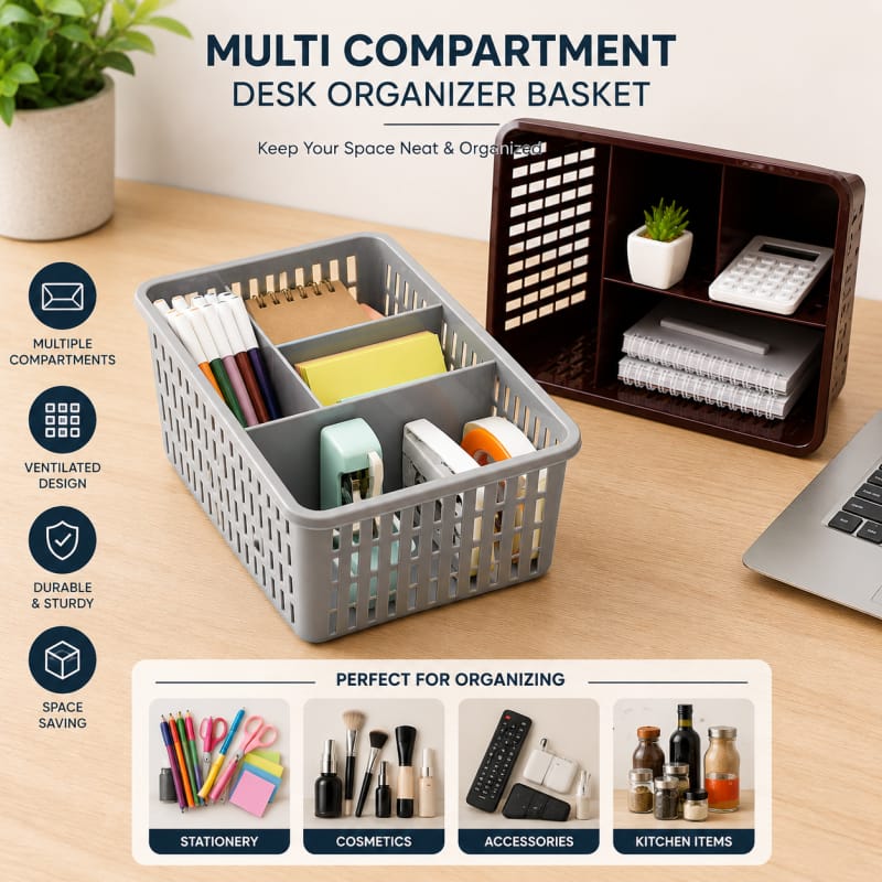 Mini Storage Organizer Basket